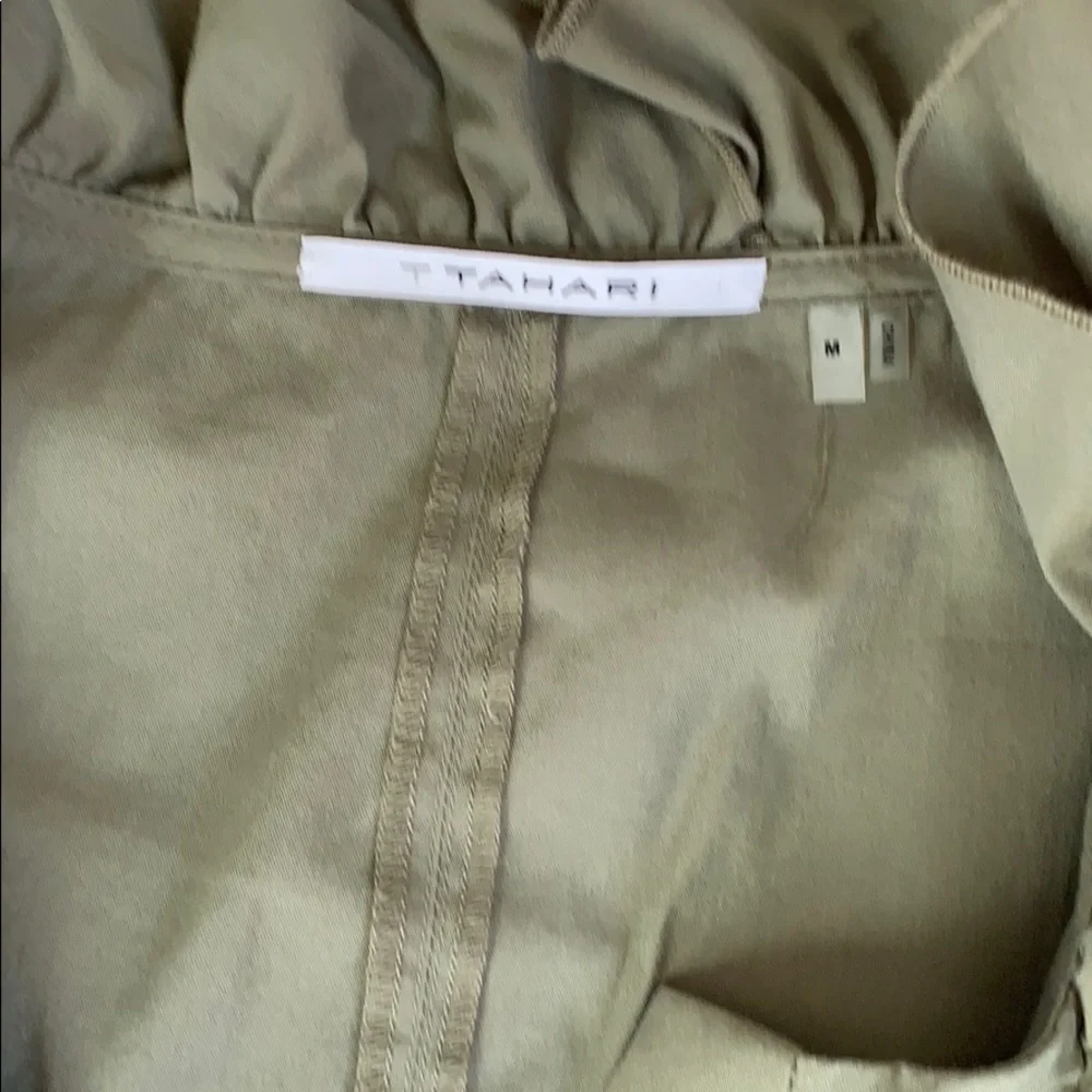 Tahari Sleeveless Ruffle Blouse - Picture 2 of 6